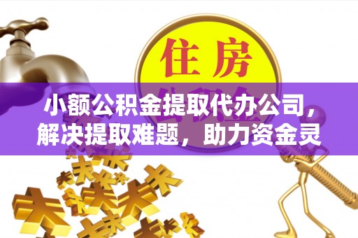 翠屏小额公积金提取代办公司，解决提取难题，助力资金灵活使用