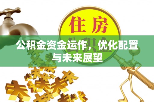 翠屏公积金资金运作，优化配置与未来展望