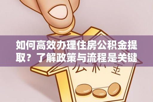 翠屏如何高效办理住房公积金提取？了解政策与流程是关键